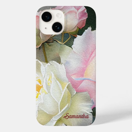 Floral design Case-Mate iPhone Case (Achterkant)