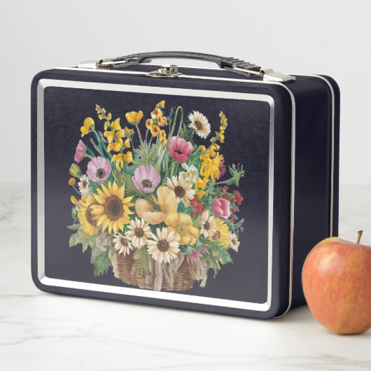 Floral design lunchbox (En situation)