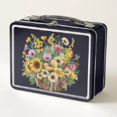 Floral design lunchbox (Devant)