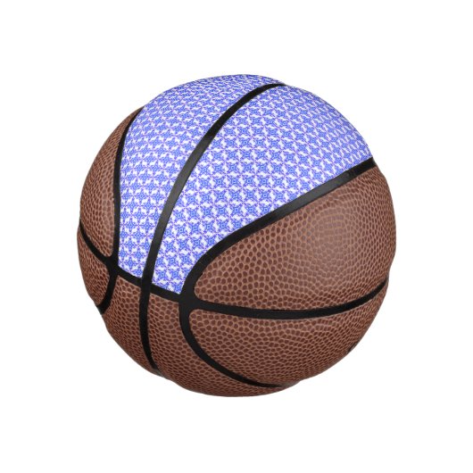 Floral Design Pattern Basketbal (Schuin)
