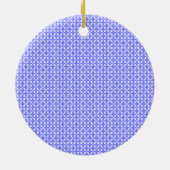 Floral Design Pattern Keramisch Ornament (Achterkant)