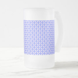 Floral Design Pattern Matglas Bierpul