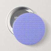 Floral Design Pattern Ronde Button 7,6 Cm (Voorkant /achterkant)