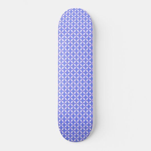 Floral Design Pattern Skateboard (Voorkant)