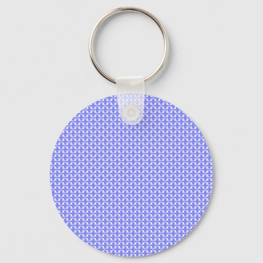 Floral Design Pattern Sleutelhanger (Voorkant)