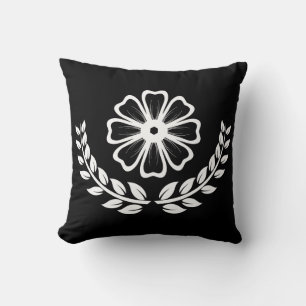Floral design - Polyester Sierkussen 16 x 16 inch