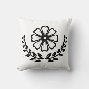 Floral design - Polyester Sierkussen 16 x 16 inch