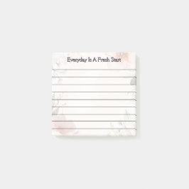 Floral design post-it® notes