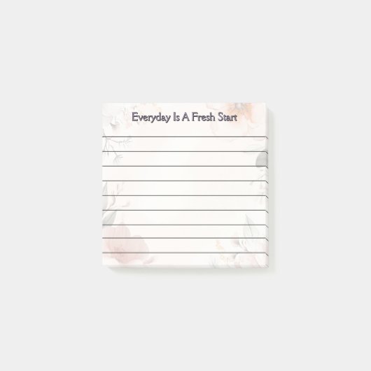 Floral design post-it® notes (Voorkant)