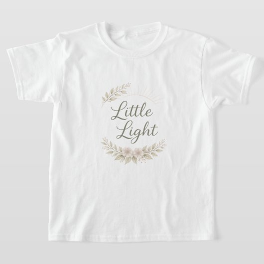 Floral design quotes AI art T-Shirt (Laagn)