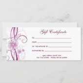 Floral Design Rack-Kaart (Achterkant)