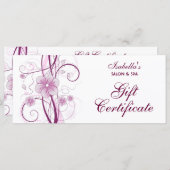 Floral Design Rack-Kaart (Voorkant / Achterkant)