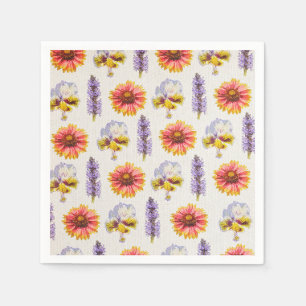 Floral design servet