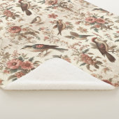  Floral design Sherpa Deken (3/4)