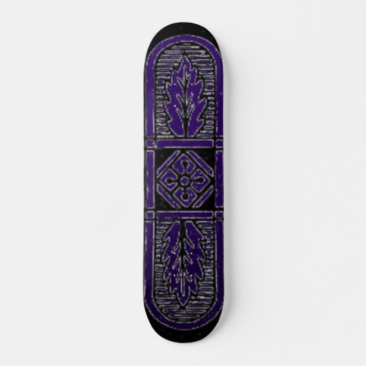 Floral Design Skateboard (Voorkant)