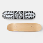 Floral Design Skateboard (Horizontaal)