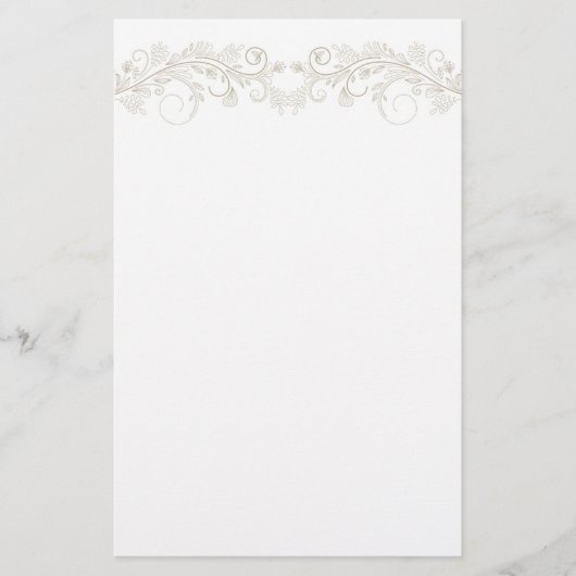  "Floral Design Stationery" Briefpapier (Voorkant)