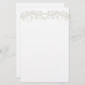  "Floral Design Stationery" Briefpapier (Voorkant / Achterkant)