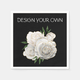 Floral Design Your Own Napkin Servet