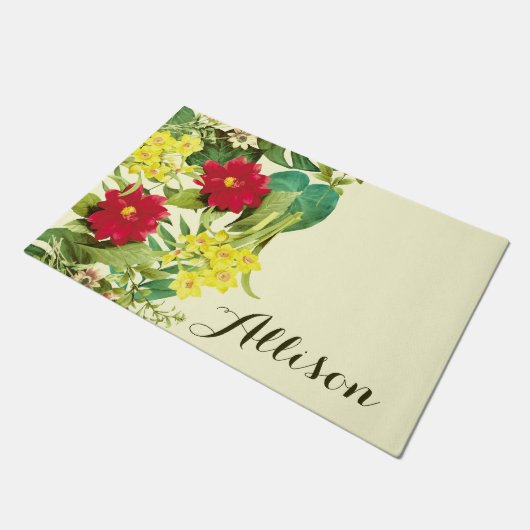  Floral Deurmat (Schuin)