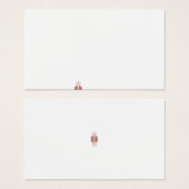 Floral Display Kaarten | Aangepaste Logo | Profiel Visitekaartje (Voorkant /achterkant)