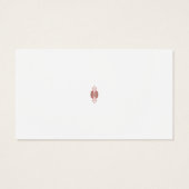 Floral Display Kaarten | Aangepaste Logo | Profiel Visitekaartje (Achterkant)