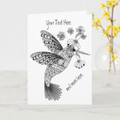 Floral DIY Kaart (Gele Bloem)