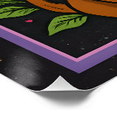 Floral Dog Poster Perfect Poster (Hoek)