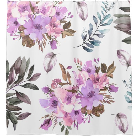 Floral Douchegordijn (Voorkant)