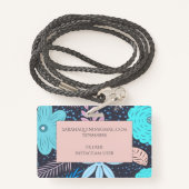 Floral Doula of Midechtgenote Badge (Achterkant met draagriem)