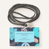 Floral Doula of Midechtgenote Badge (Achterkant met draagriem)