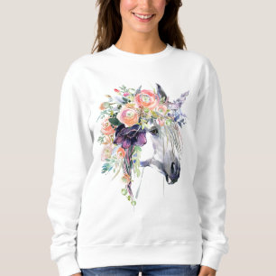 Floral Dprimed Unicorn Trui