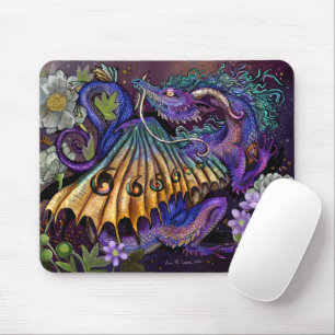 Floral Dragon Muismat