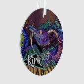 Floral Dragon nom et année personnalisés (devant)