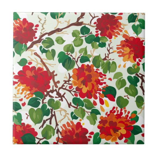 Floral Dreams #6 in Susiejayne Tegeltje (Voorkant)