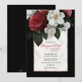 Floral Dreams Bridal Shower Kaart (Voorkant / Achterkant)