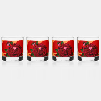 Floral Drinkware Elegant servies  ontwerp Whisky Glas
