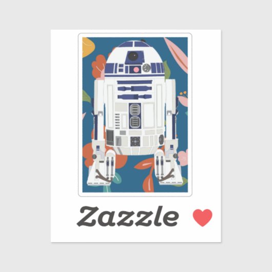 Floral Droid Sticker (Vel)
