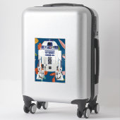 Floral Droid Sticker (Koffer)