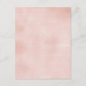 Floral du milieu de l'été | Carte de détails de l' (Dos)