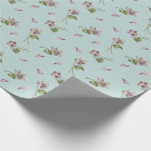 Floral Duck Cadeaupapier (Hoek)