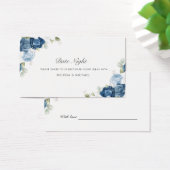 Floral Dusty Bleu Vert Mariage Date Jar de nuit (Bureau)