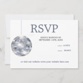 Floral Dusty Blue Eucalyptus Elegant Wedding Save The Date (Voorkant)