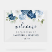 Floral Dusty Blue Eucalyptus Mariage botanique (Recto)