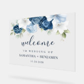 Floral Dusty Blue Eucalyptus Mariage botanique (Angle)