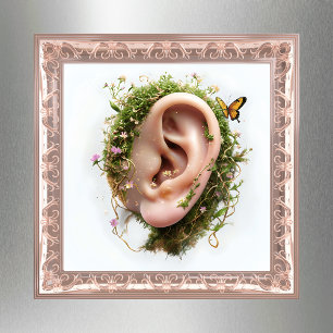 Floral Ear Wall Art Poster