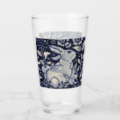 Floral Easter Glas (Achterkant)