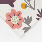 Floral Easter Spring Pattern | Fleece Blanket (Hoek)