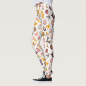 Floral Easter Spring Pattern | Leggings (Links)