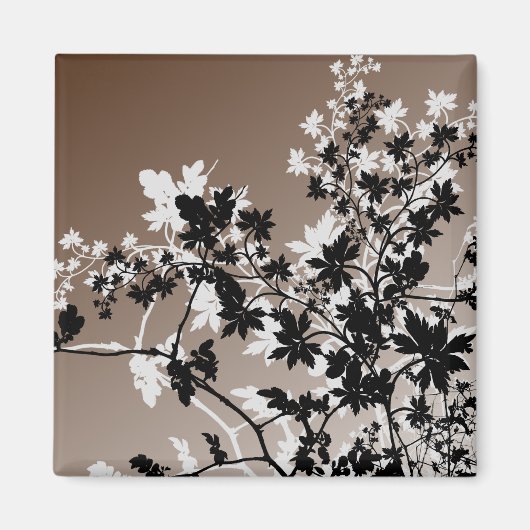 Floral Echo Magnet Magneet (Voorkant)